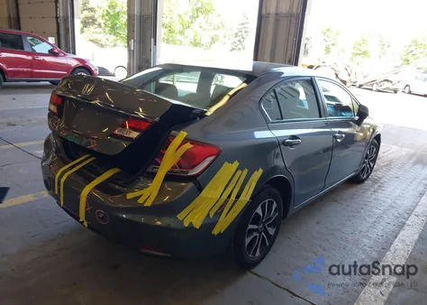 2013 Honda Civic Ex из США, поврежденный, VIN 19XFB2F85DE251980